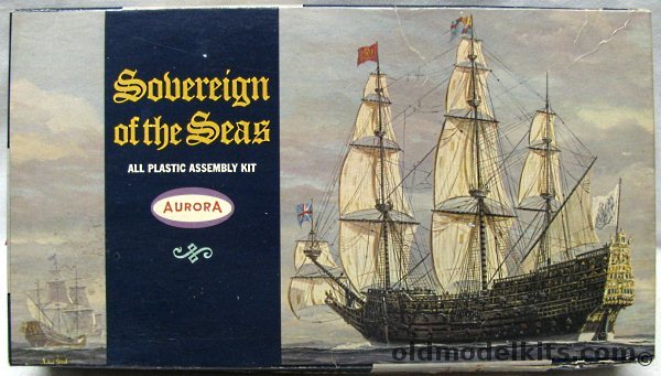 Aurora 1/260 Sovereign of the Seas, 434-249 plastic model kit